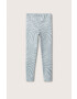 Mango Kids leggins copii culoarea gri modelator - Pled.ro