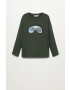 Mango Kids Longsleeve copii ANIMAL - Pled.ro