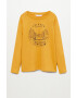 Mango Kids Longsleeve copii Cities - Pled.ro