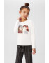 Mango Kids Longsleeve copii Girls 110-164 cm - Pled.ro