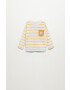 Mango Kids Longsleeve copii Pocket - Pled.ro