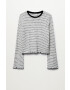 Mango Kids Longsleeve copii Stripes - Pled.ro