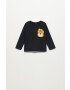 Mango Kids Longsleeve copii Tiger - Pled.ro