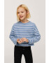 Mango Kids longsleeve din bumbac pentru copii - Pled.ro