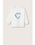 Mango Kids longsleeve din bumbac pentru copii - Pled.ro