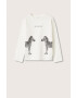 Mango Kids longsleeve din bumbac pentru copii - Pled.ro