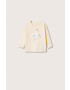 Mango Kids longsleeve din bumbac pentru copii - Pled.ro