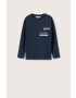 Mango Kids longsleeve din bumbac pentru copii - Pled.ro