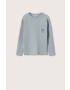 Mango Kids longsleeve din bumbac pentru copii cu imprimeu - Pled.ro