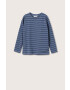 Mango Kids longsleeve din bumbac pentru copii modelator - Pled.ro