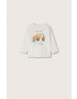 Mango Kids longsleeve din bumbac pentru copii - Pled.ro