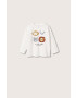 Mango Kids Longsleeve din bumbac pentru copii Animals - Pled.ro