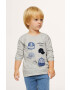 Mango Kids Longsleeve din bumbac pentru copii Caps - Pled.ro