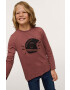 Mango Kids Longsleeve din bumbac pentru copii - Pled.ro