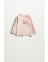 Mango Kids Longsleeve din bumbac pentru copii Hi - Pled.ro