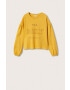 Mango Kids Longsleeve din bumbac pentru copii Melt - Pled.ro