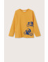 Mango Kids Longsleeve din bumbac pentru copii Racing - Pled.ro