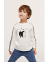 Mango Kids Longsleeve din bumbac pentru copii - Pled.ro