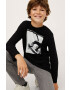 Mango Kids Longsleeve din bumbac pentru copii - Pled.ro