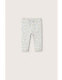 Mango Kids pantaloni copii culoarea gri modelator - Pled.ro