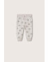 Mango Kids pantaloni copii culoarea bej modelator - Pled.ro