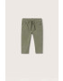 Mango Kids pantaloni copii neted - Pled.ro