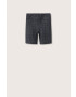 Mango Kids pantaloni scurti copii culoarea negru modelator - Pled.ro