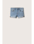 Mango Kids pantaloni scurti din denim pentru copii Chipb2 neted - Pled.ro