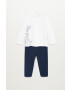 Mango Kids Pijama copii BUGSB - Pled.ro