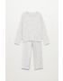 Mango Kids Pijama copii CARLOTA - Pled.ro