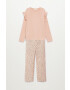 Mango Kids Pijama copii Lili - Pled.ro