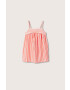 Mango Kids rochie fete Sol culoarea portocaliu mini drept - Pled.ro