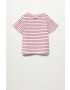 Mango Kids Tricou copii Bande 110-164 cm - Pled.ro