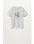 Mango Kids Tricou copii CITIES8 - Pled.ro