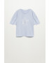 Mango Kids Tricou copii CORD - Pled.ro