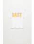 Mango Kids Tricou copii Daisy 116-164 cm - Pled.ro