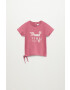 Mango Kids Tricou copii HIBISCUS - Pled.ro