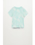 Mango Kids Tricou copii LEAF - Pled.ro