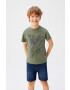 Mango Kids Tricou copii Mnglogo 110-164 cm - Pled.ro