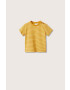 Mango Kids tricou de bumbac pentru copii - Pled.ro