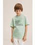 Mango Kids tricou de bumbac pentru copii Chance - Pled.ro