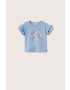 Mango Kids tricou de bumbac pentru copii Helen - Pled.ro