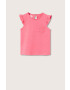 Mango Kids tricou de bumbac pentru copii Sol - Pled.ro