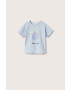 Mango Kids tricou de bumbac pentru copii Tortuga - Pled.ro