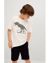 Mango Kids Tricou de bumbac pentru copii Years - Pled.ro