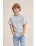 Mango Kids tricou din bumbac Basic2 - Pled.ro