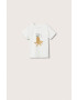 Mango Kids tricou din bumbac Octopus - Pled.ro