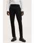 Mango Man pantaloni barbati culoarea negru mulata - Pled.ro