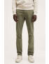 Mango Man pantaloni barbati culoarea verde cu fason chinos - Pled.ro