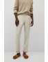 Mango Man Pantaloni Oyster - Pled.ro